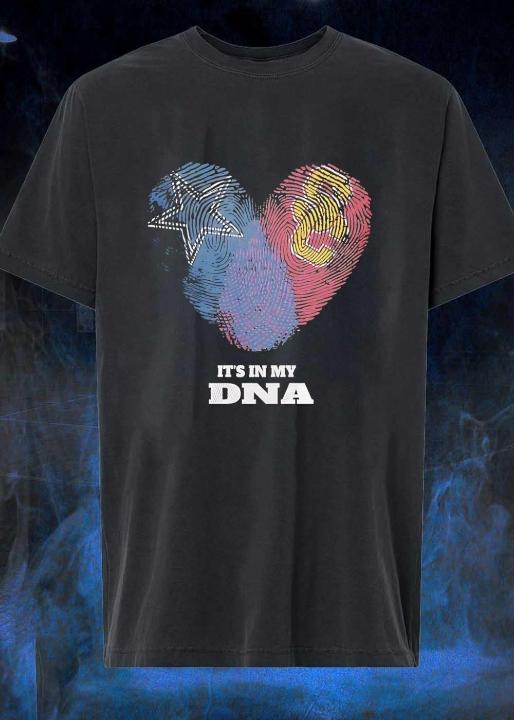 Sports Fan Apparel – Support Dallas Cowboys and USC Trojans with It Is In My DNA T-Shirt