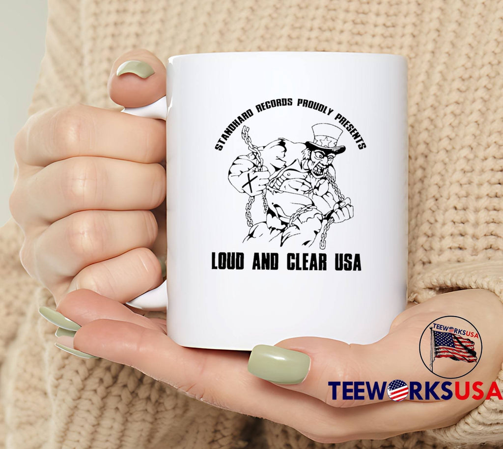 Standhard Records Proudly Presents Uncle Sam Breaking Chains Loud and Clear USA T-Shirt