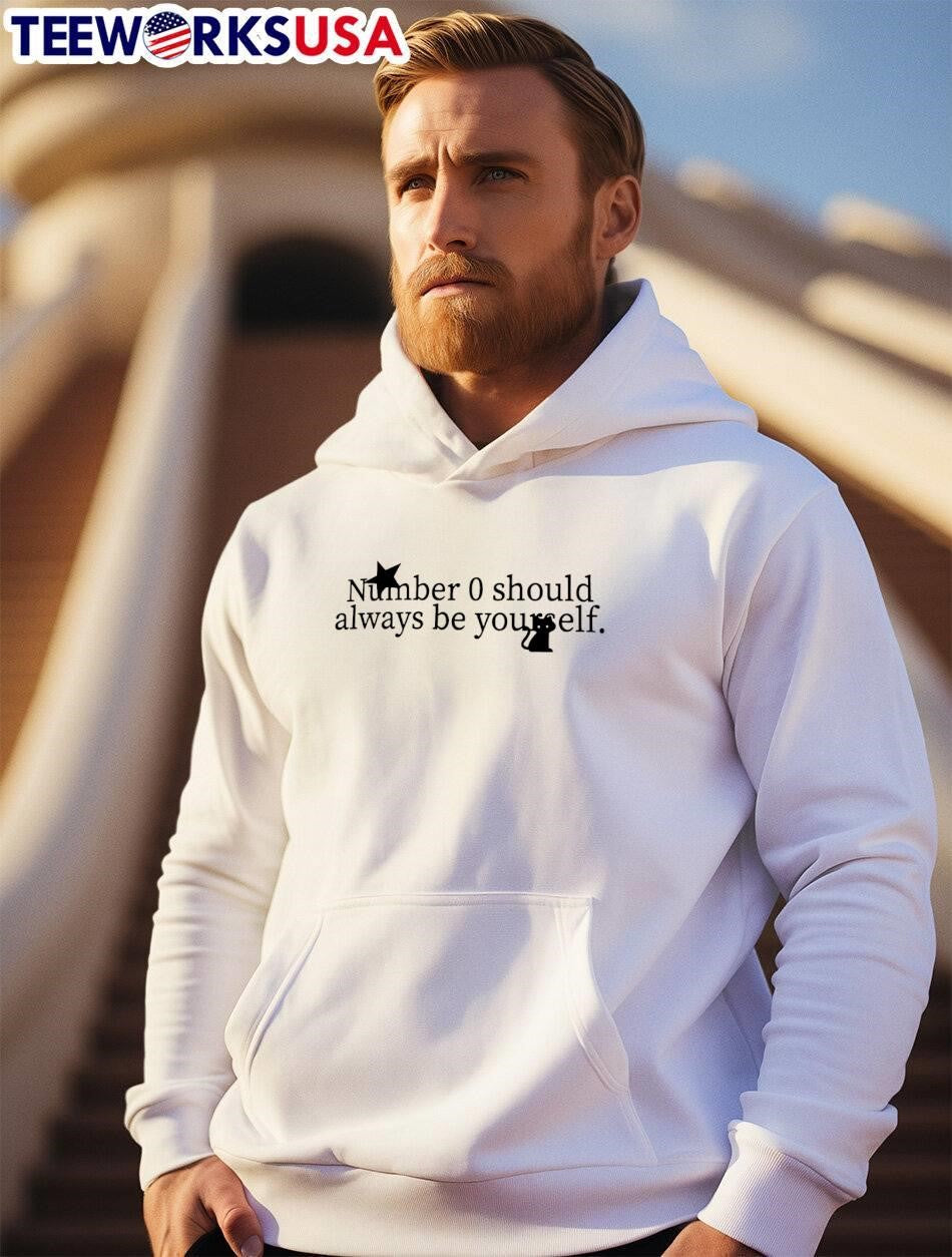 Star Cat Number 0 Should Always Be Yourself Shirt