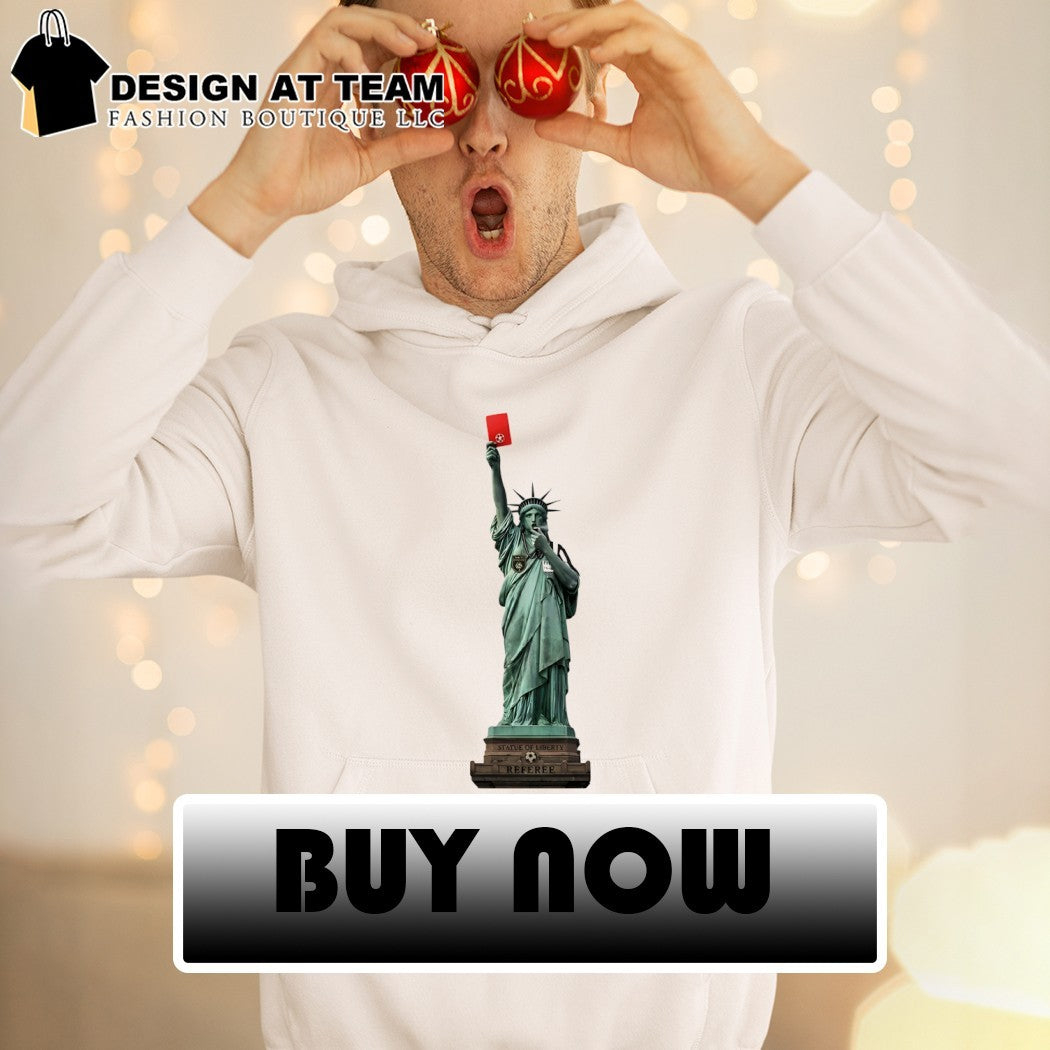 Statue of Liberty Referee Red Card USA World Cup 2026 shirt