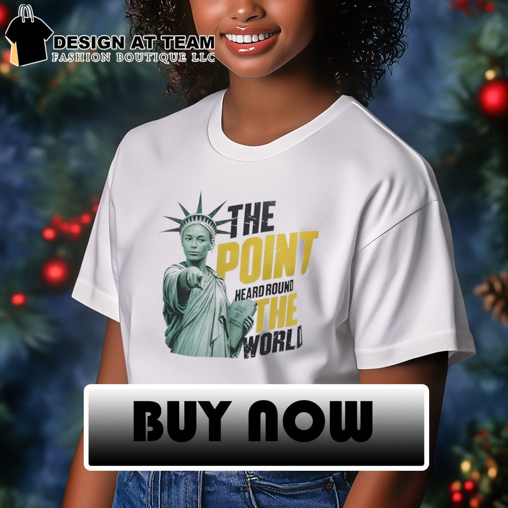 Statue of Liberty Sophie Cunningham Indiana Fever The Point Heard Round the World shirt