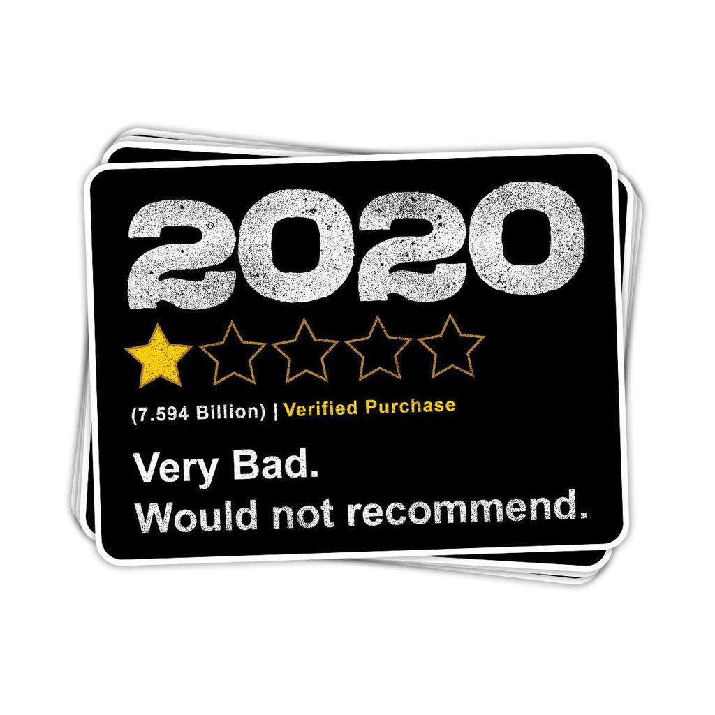 2020 Rating Vinyl Sticker