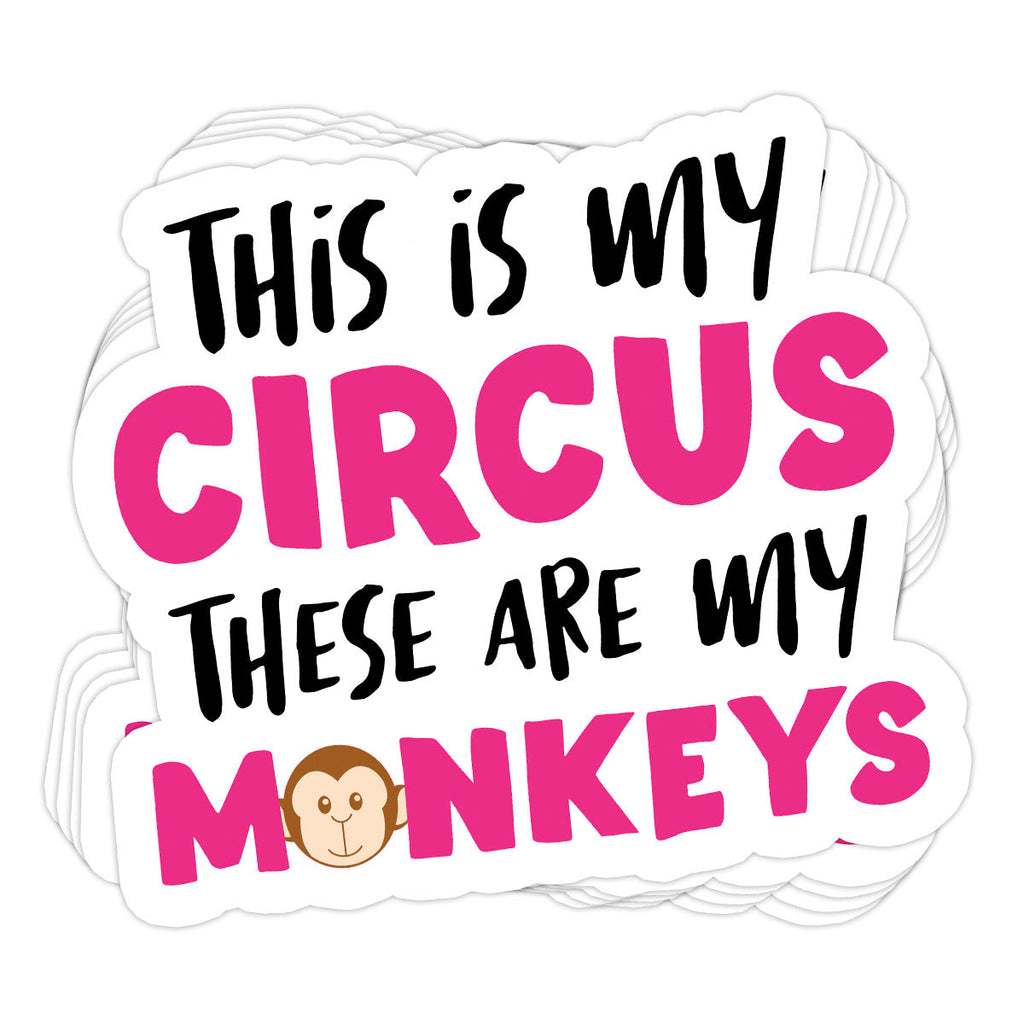 This Is My Circus Vinyl Sticker