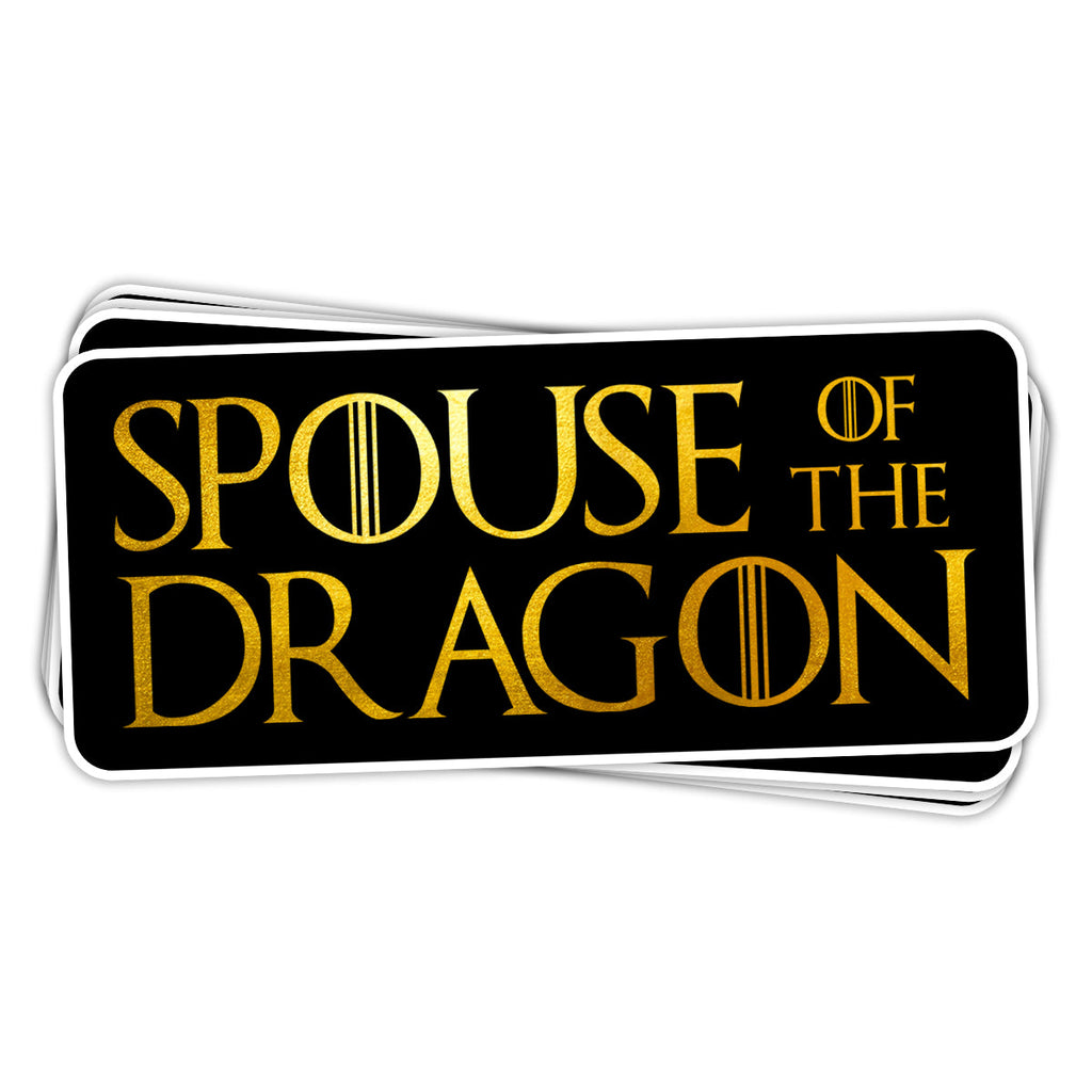 Spouse Of The Dragon Vinyl Sticker