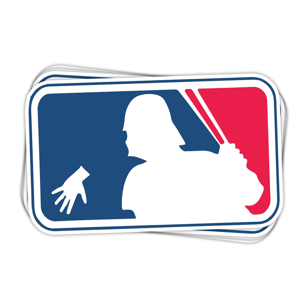 Funny Baseball Vinyl Sticker