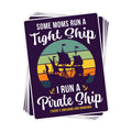 Mom Pirate Ship Vinyl Sticker