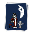 Darth Hobbes and Calvin Trooper Vinyl Sticker