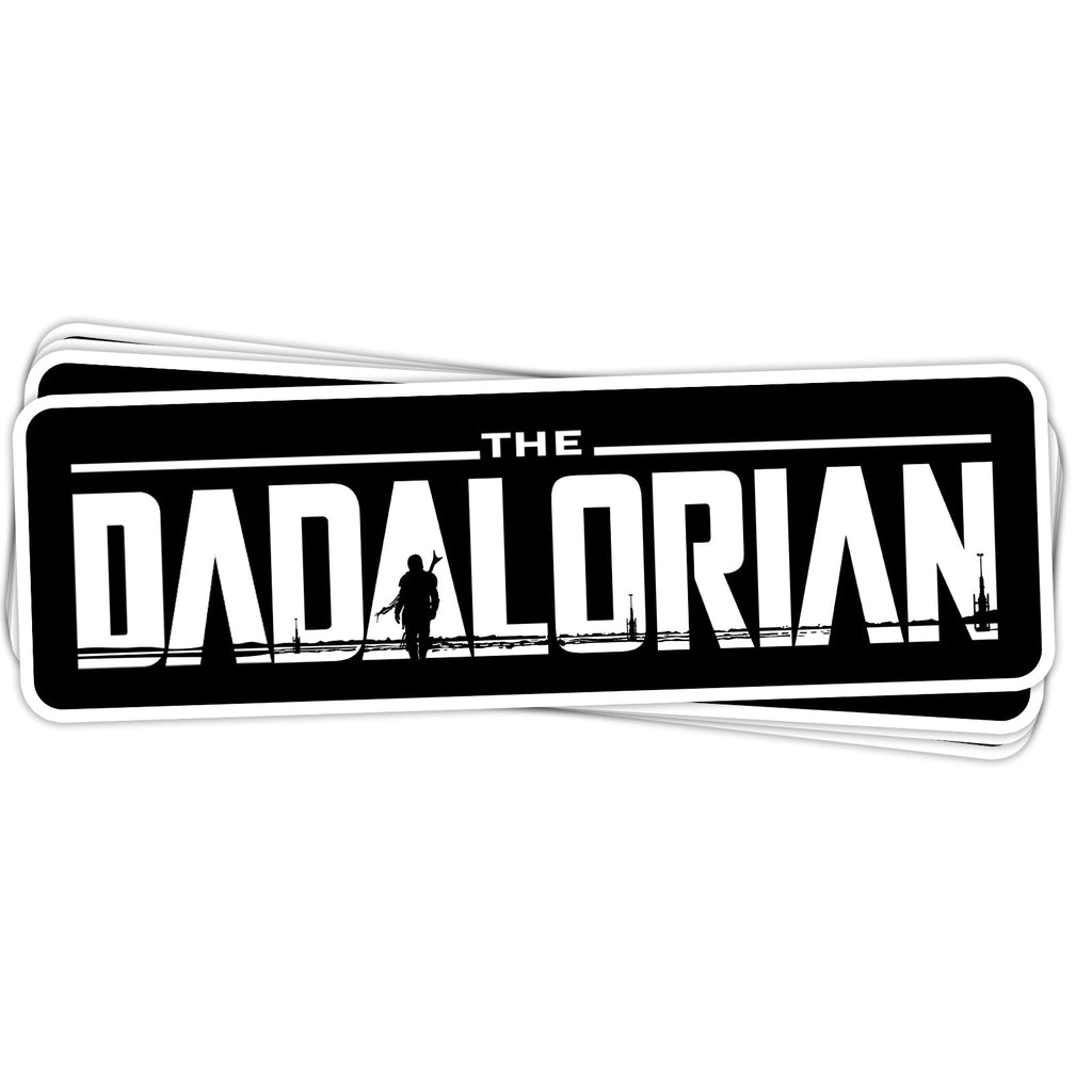 Dadalorian Vinyl Sticker