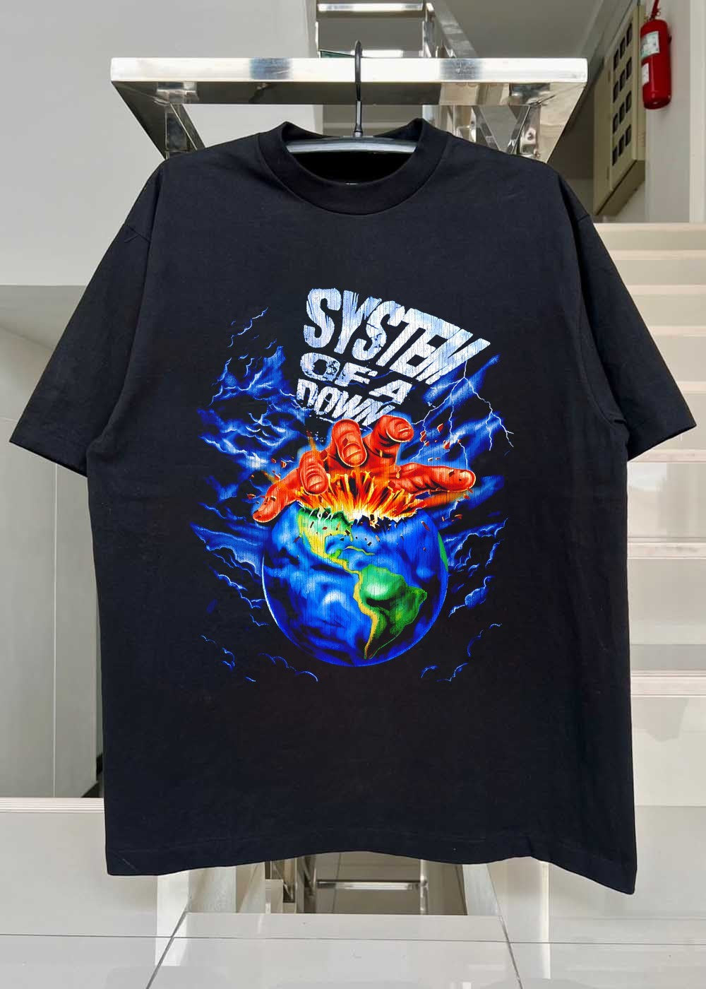 System of a Down Hand Crushing the Earth T-Shirt