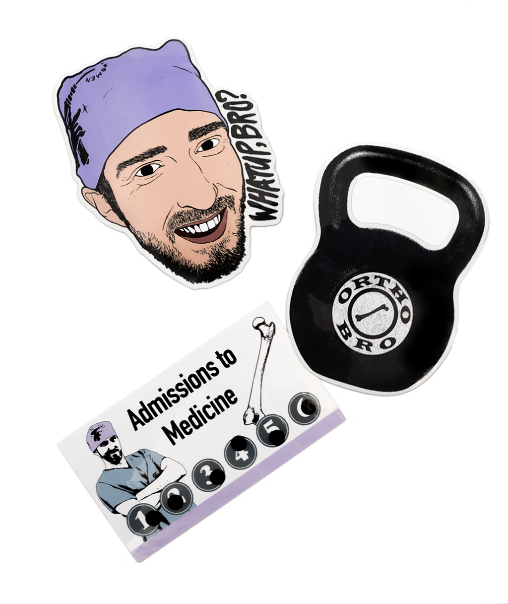 Ortho Bro Sticker Pack