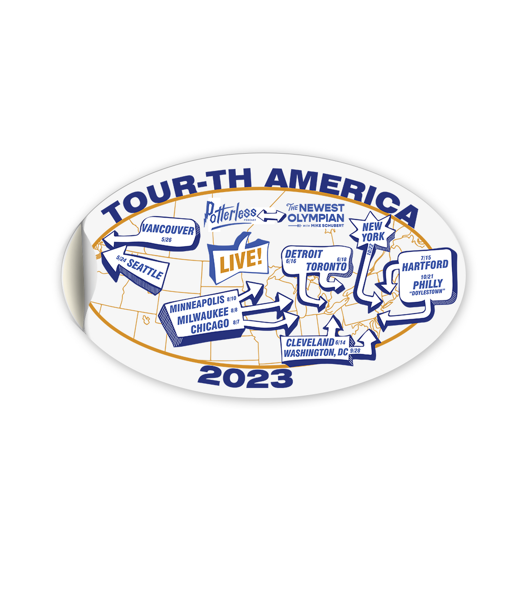 Tour-th America Sticker