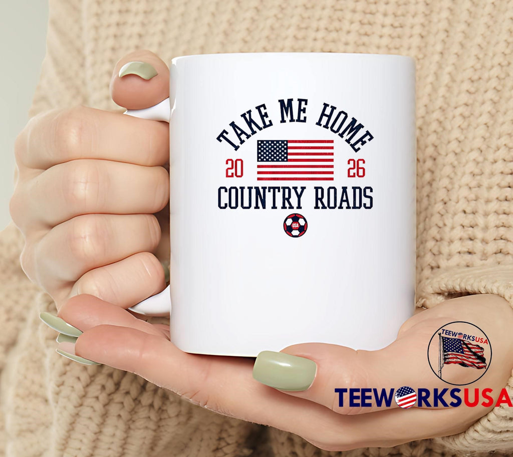 Take Me Home Country Roads 2026 USA soccer shirt