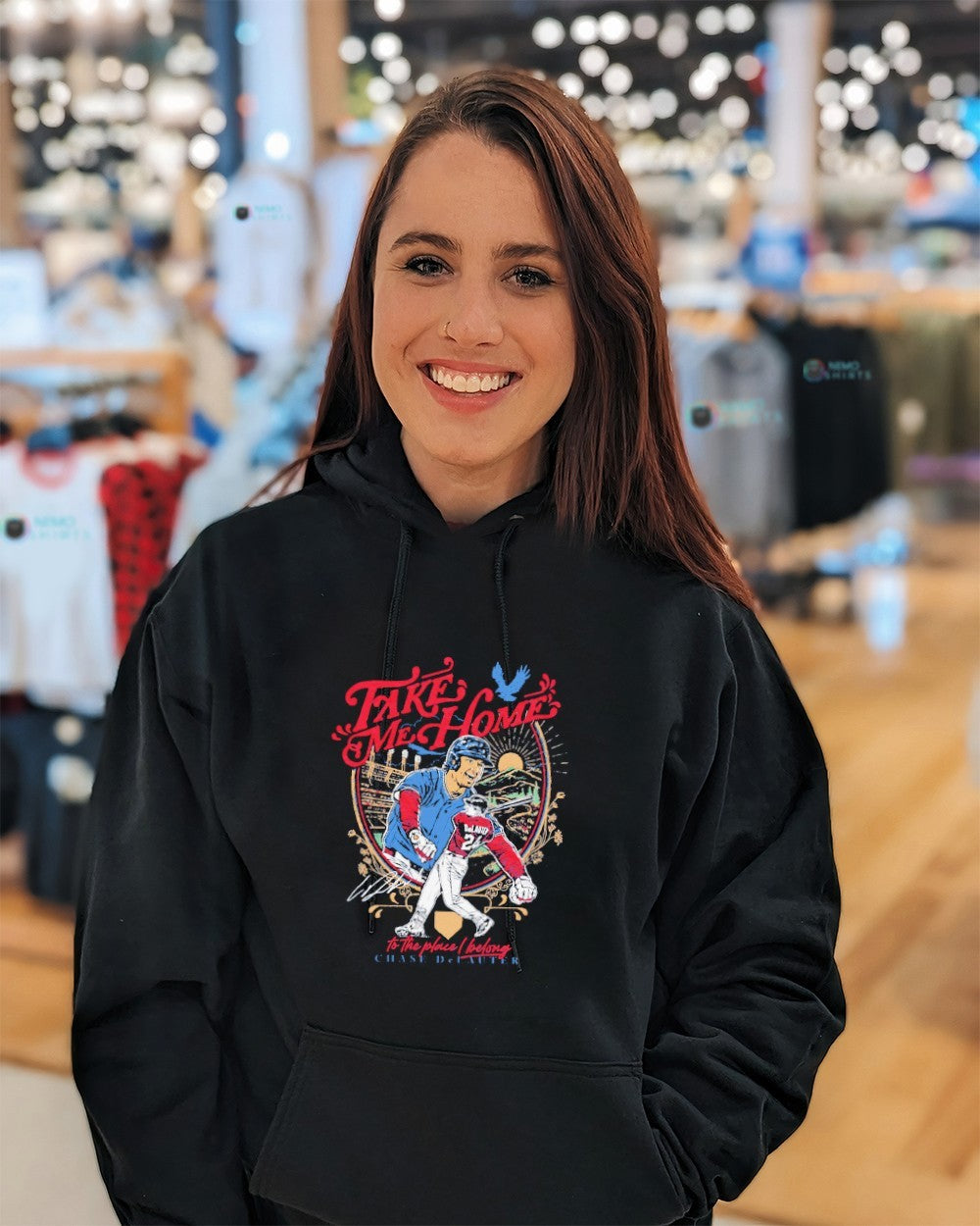 Take me home to the place I belong Chase DeLauter Cleveland Guardians shirt