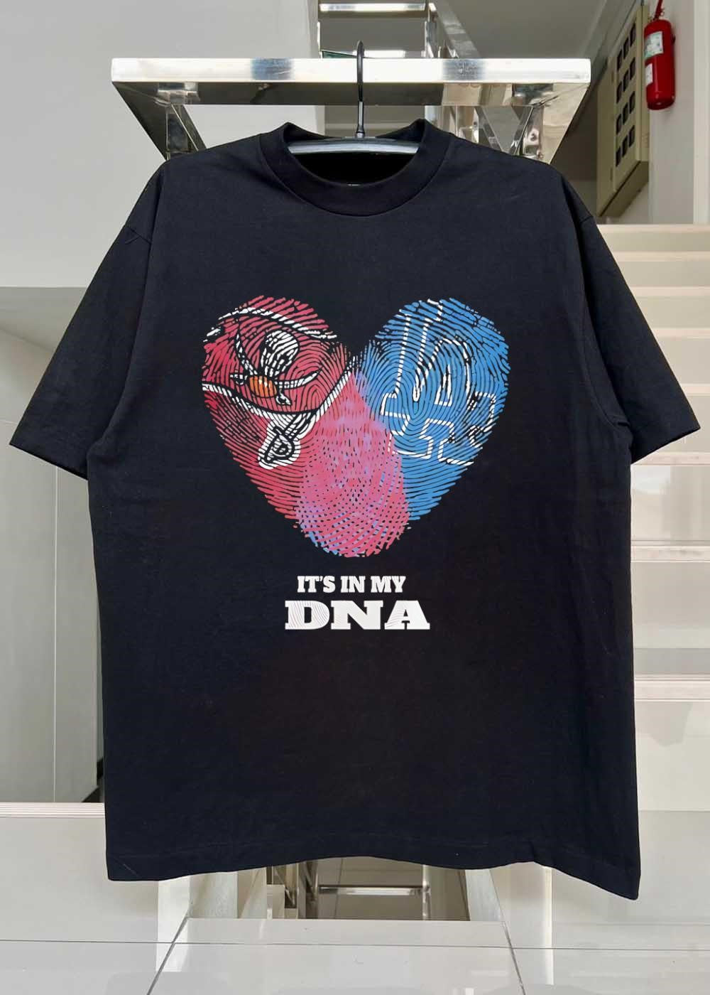 Tampa Bay Buccaneers Los Angeles Dodgers It Is in My DNA Shirt