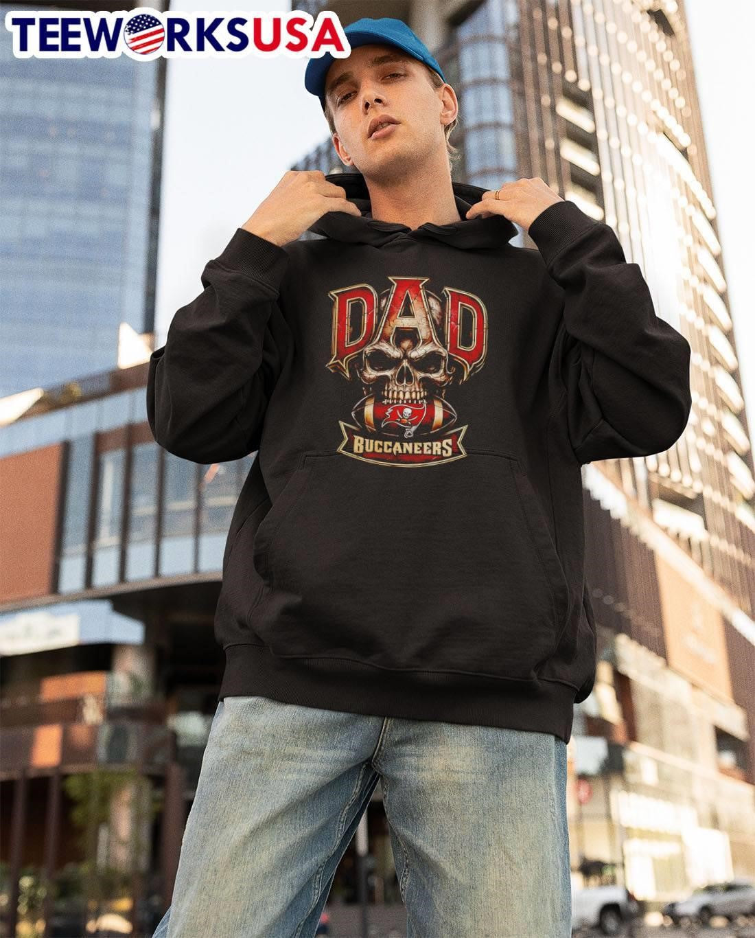 Tampa Bay Fan Apparel Dad Buccaneers Shirt