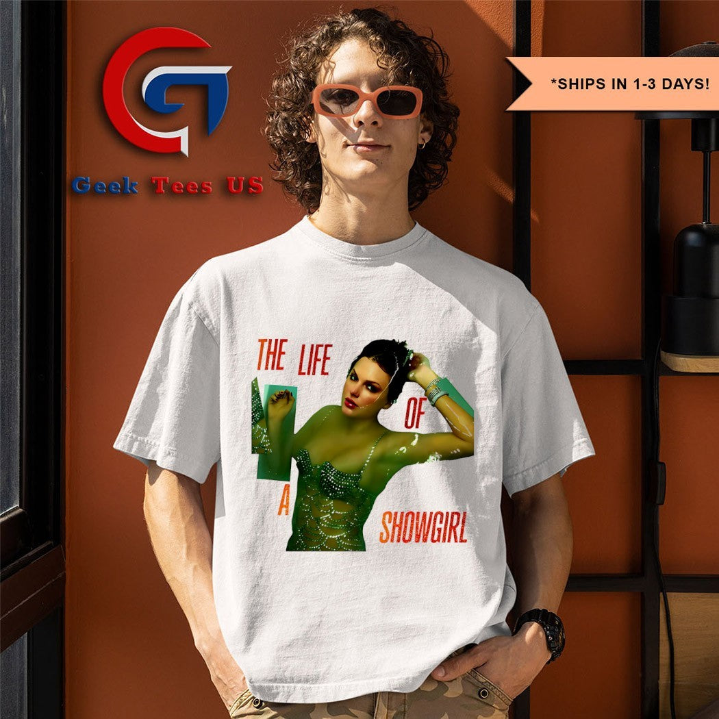 Taylor The Life Of A Showgirl 2025 portrait shirt
