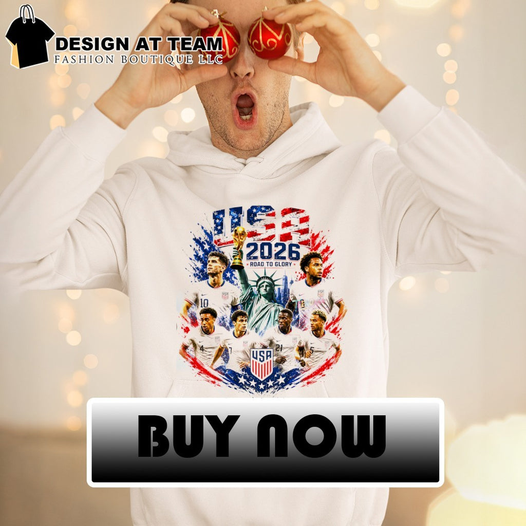 Team USA Soccer and Football 2026 Road to Glory Champions shirt