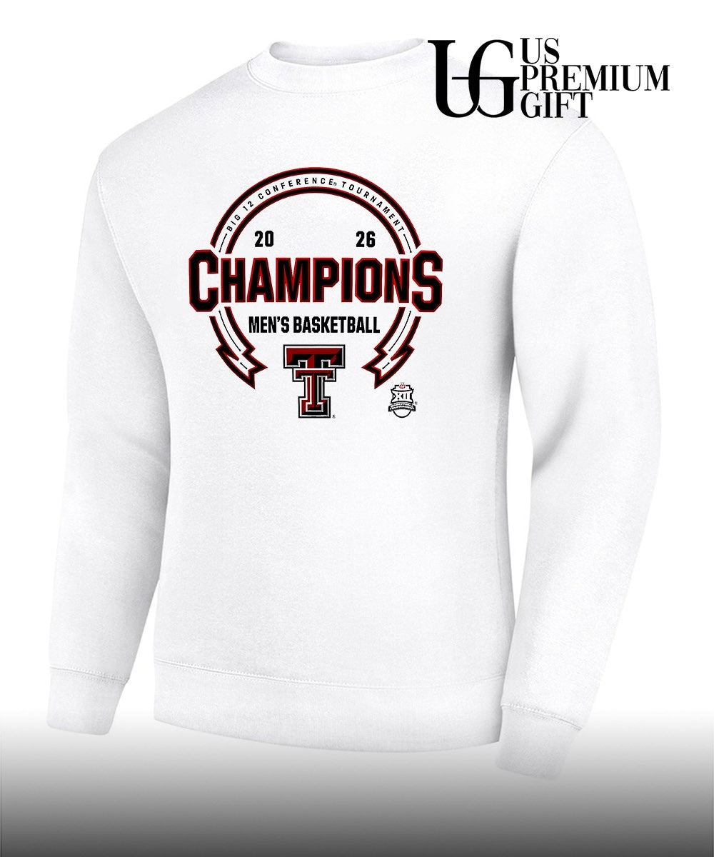 Texas Tech Red Raiders 2026 Big 12 Conference Tournament Men’s Basketball Champions shirt