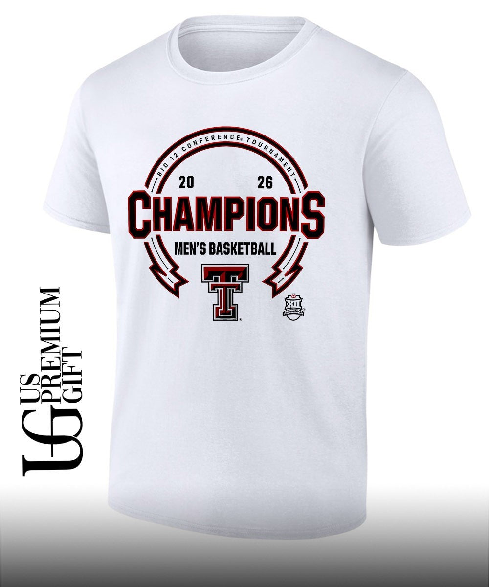 Texas Tech Red Raiders 2026 Big 12 Conference Tournament Men’s Basketball Champions shirt
