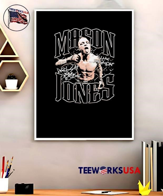 The Dragon Welsh Pride Mason Jones UFC T-Shirt