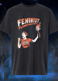 The Drowns Feminist Flamethrower Punk Rock Graphic T-Shirt