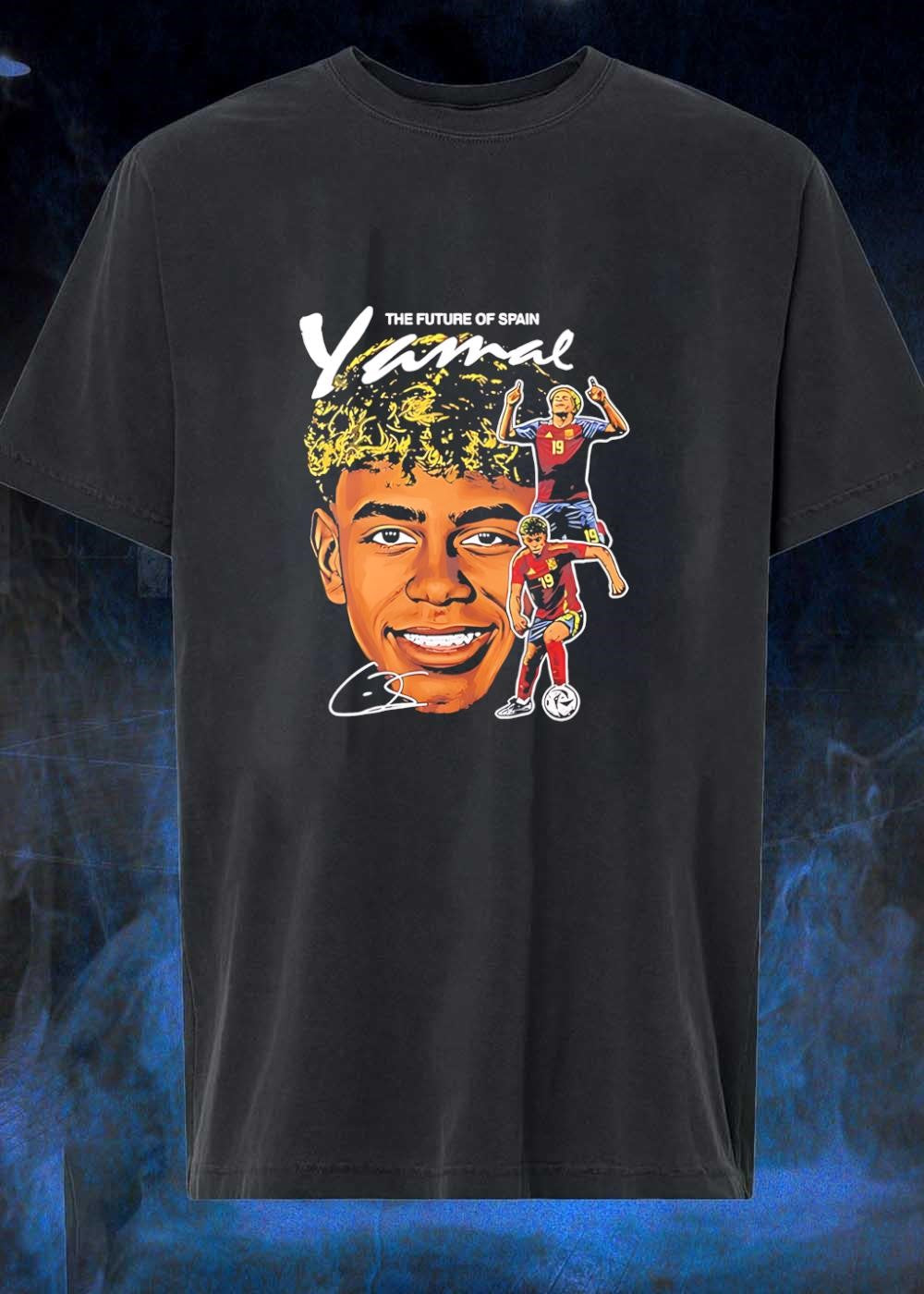 The Future of Spain Yamal Lamine Signature Football T-Shirt