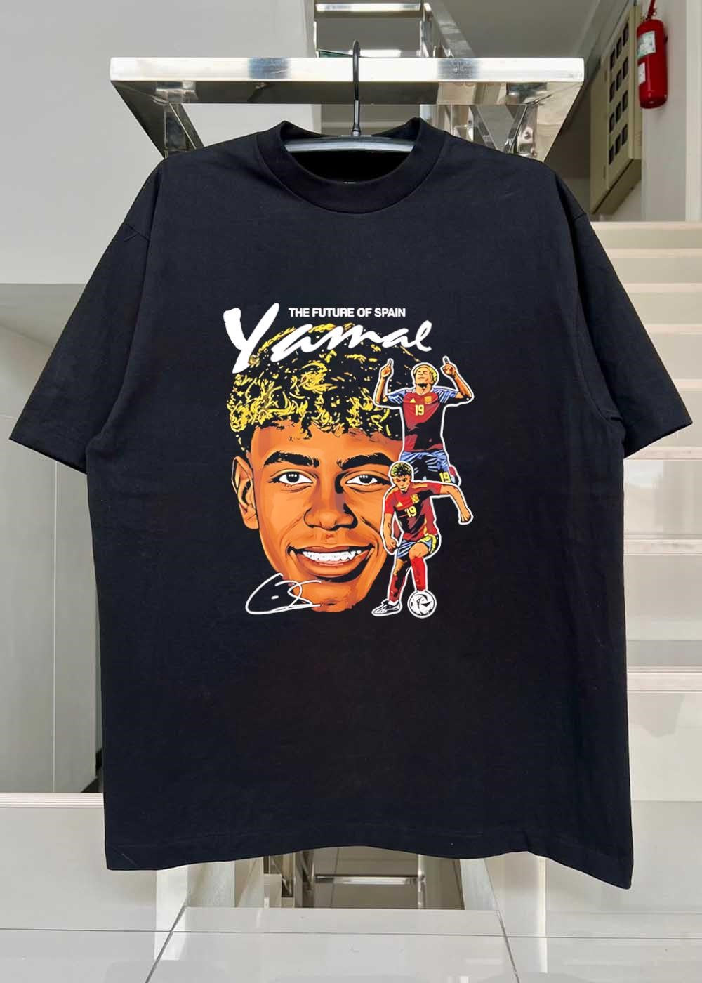 The Future of Spain Yamal Lamine Signature Football T-Shirt