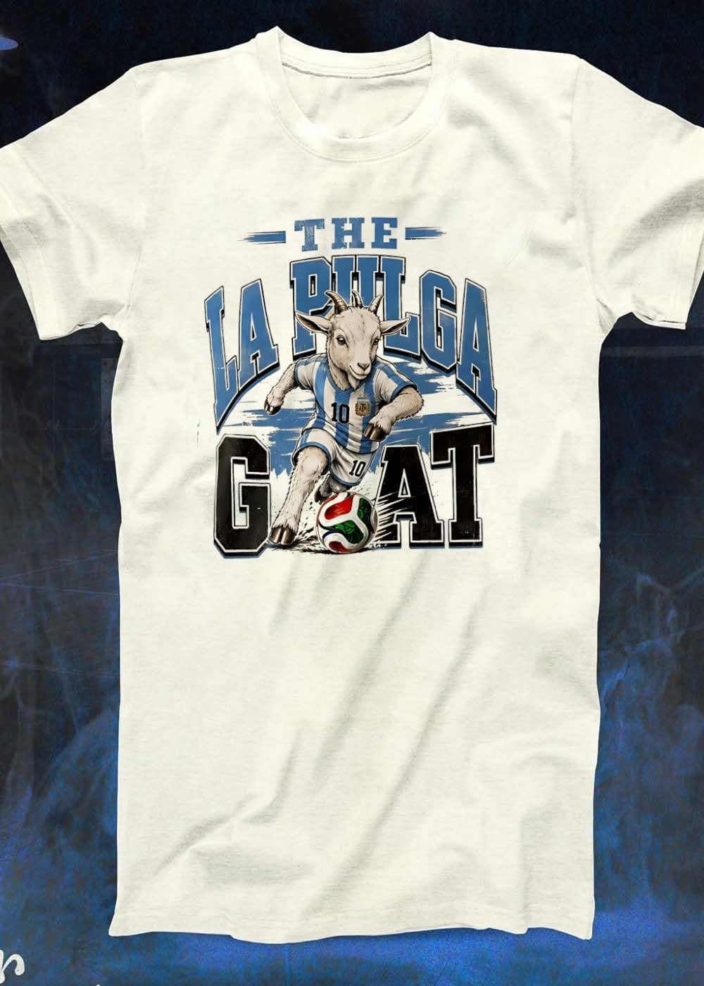 The La Pulga Goat Argentina Soccer T-Shirt