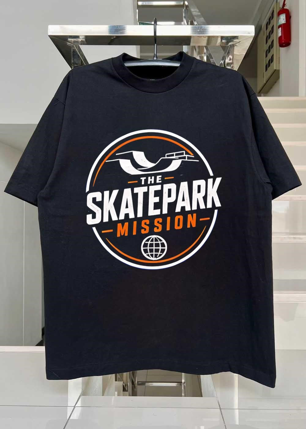 The Skatepark Mission Globe Logo The Skatepark Mission shirt