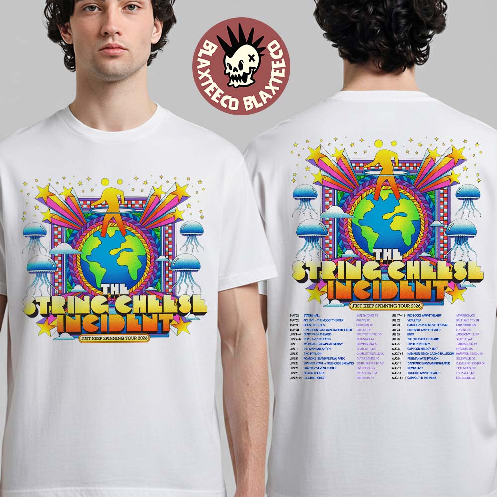 String Cheese Incident Keep Spinning Tour 2026 North America Schedule Dates Two Sided (1)