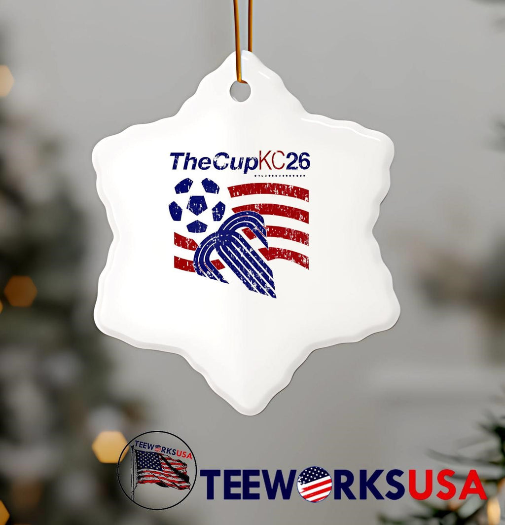 TheCupKC26 Soccer American Flag shirt