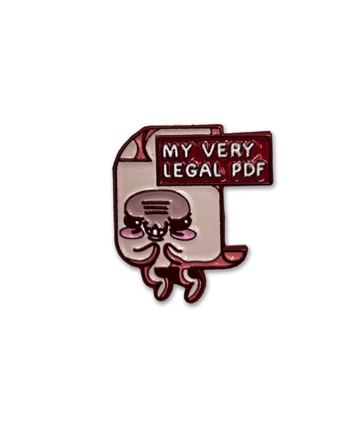 "My Very Legal PDF" Pin