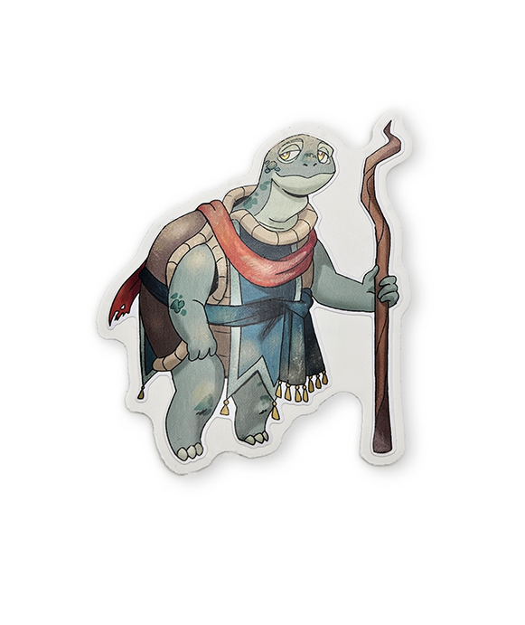 Rotating Heroes Podcast-Curp Sticker