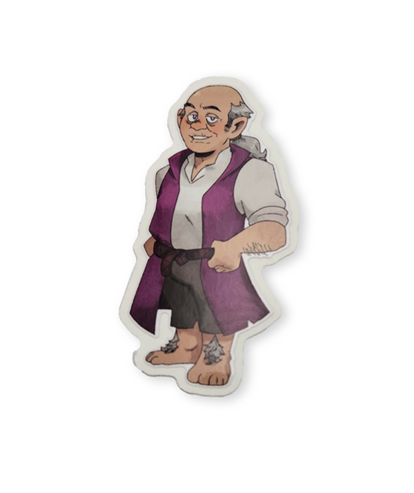 Rotating Heroes Podcast-Dooter Sticker