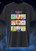 Today I Feel Muppet Emotions Grid Graphic T-Shirt