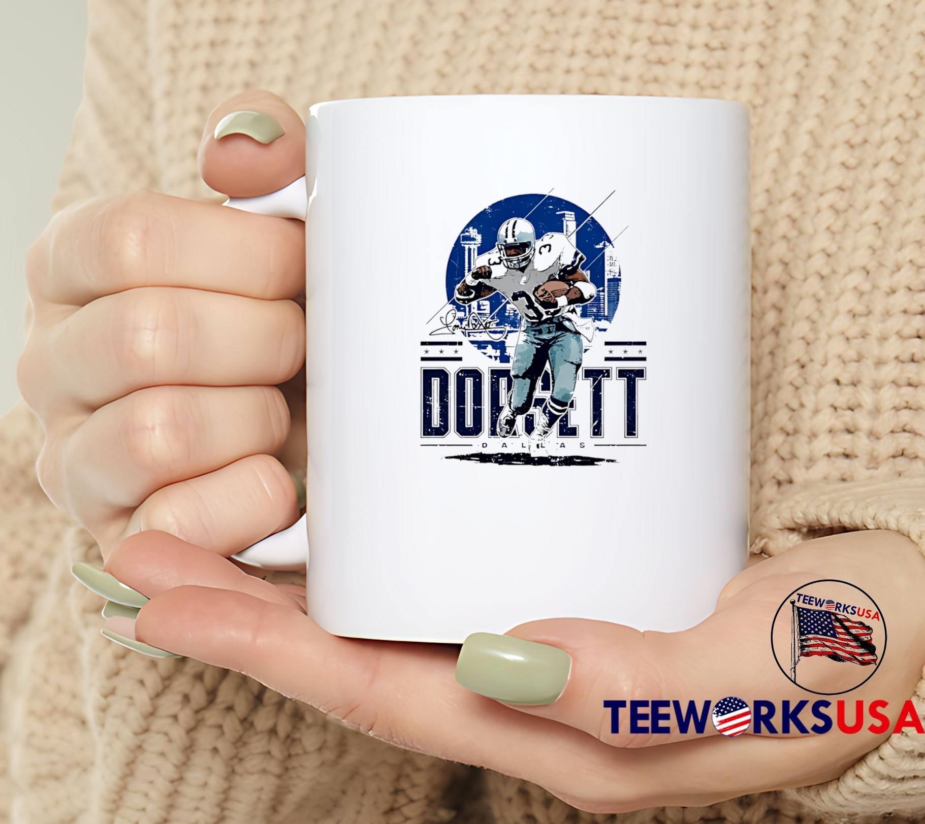 Tony Dorsett Signature Running Back Dallas Cowboys Shirt