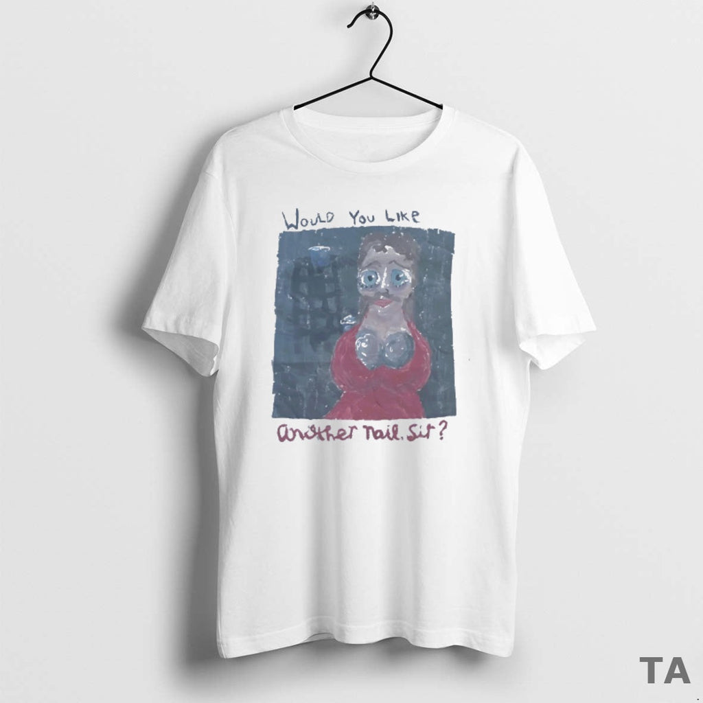 Top Oil Painting Busty Woman Would You Like Another Tail Sit T-Shirts, Hoodie, Sweatshirt