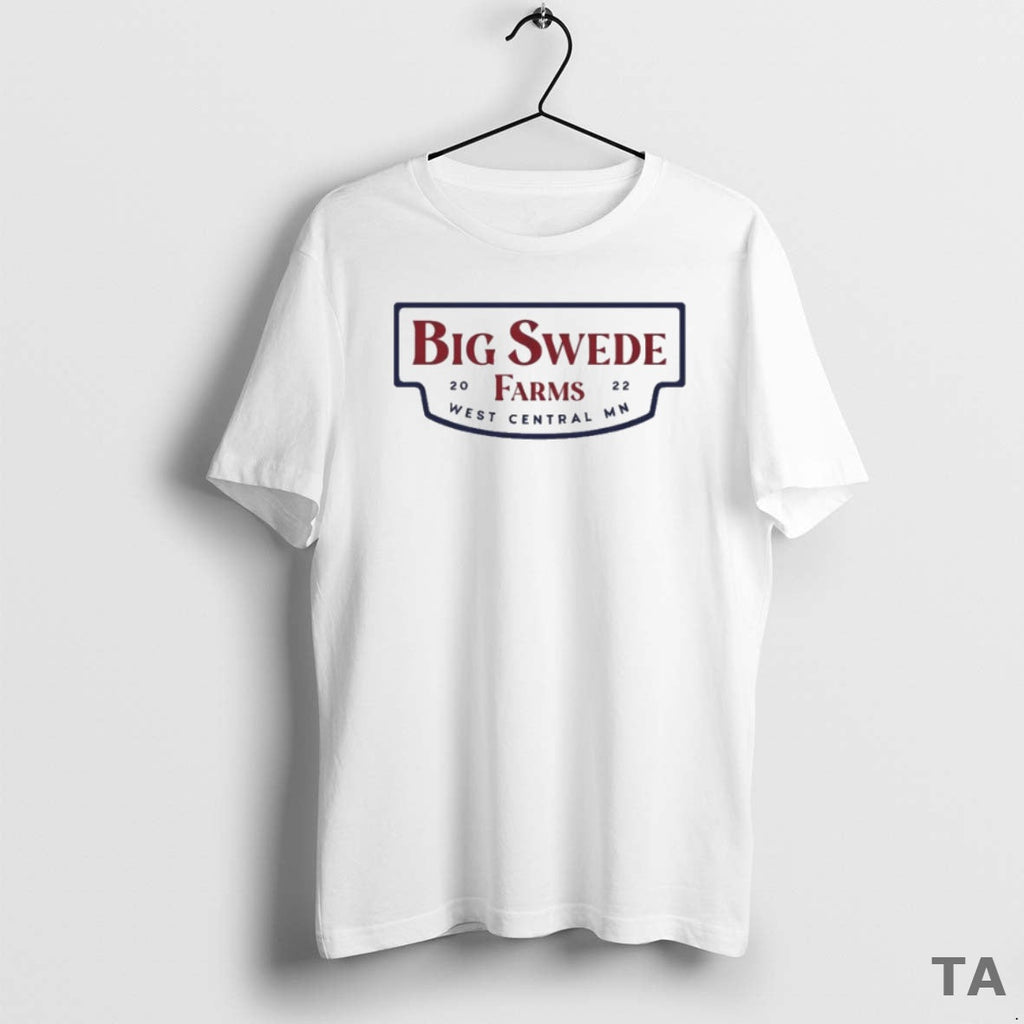 Top Big Swede Farms West Central Mn Patriotic Logo T-Shirts, Hoodie, Sweatshirt