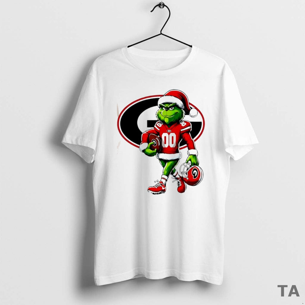 Top Grinch Georgia Bulldogs Ncaa Football Circle T-Shirts, Hoodie, Sweatshirt