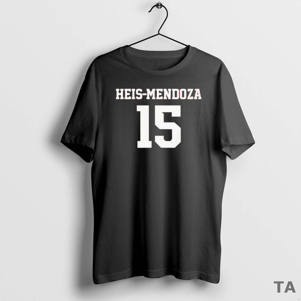 Top Heis Mendoza 15 Fernando Mendoza Signature Back T-Shirts, Hoodie, Sweatshirt