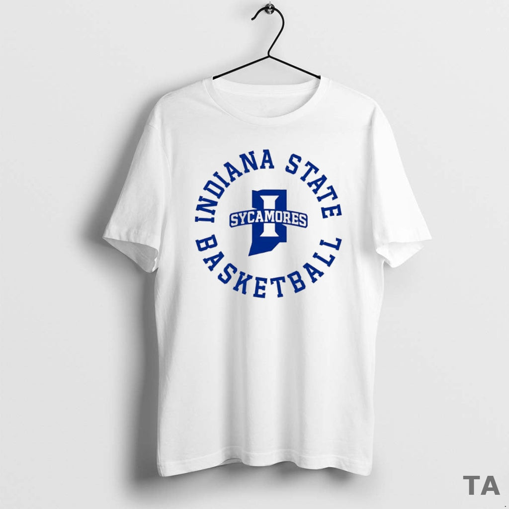 Top Indiana State Sycamores Basketball Circle Logo Circle T-Shirts, Hoodie, Sweatshirt