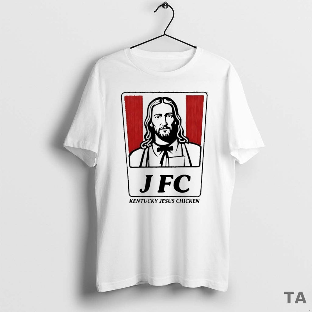 Top Jfc Kentucky Jesus Chicken Circle T-Shirts, Hoodie, Sweatshirt