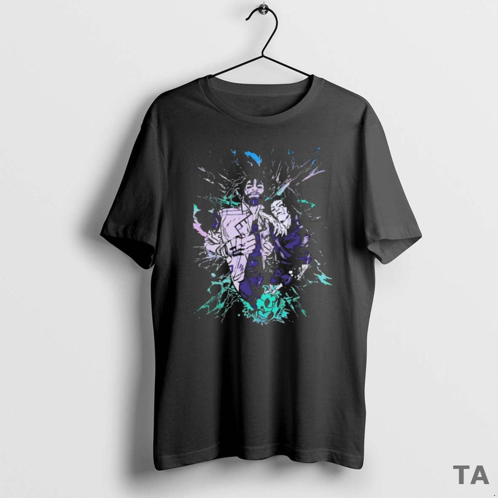 Top Jayce Viktor Holographic Arcane League Legends T-Shirts, Hoodie, Sweatshirt