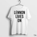 Top Lennon Lives Circle T-Shirts, Hoodie, Sweatshirt