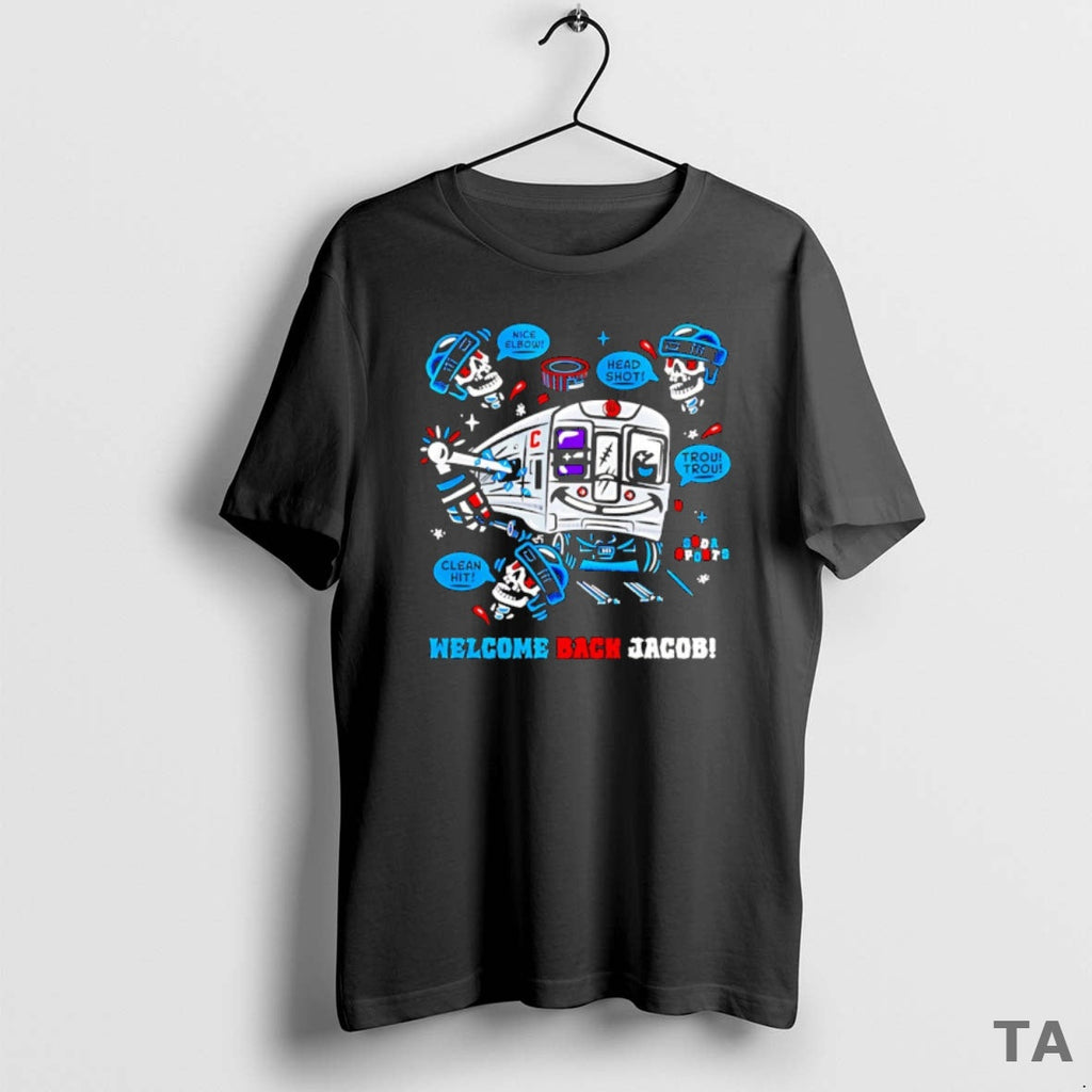 Top New York Rangers Welcome Back Jacob Nice Elbow Head Shot Trou Trou Clean Hit T-Shirts, Hoodie, Sweatshirt