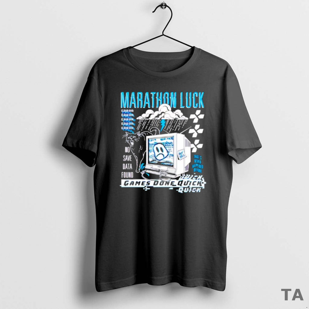 Top Nina Matsumoto Gdq Marathon Luck T-Shirts, Hoodie, Sweatshirt