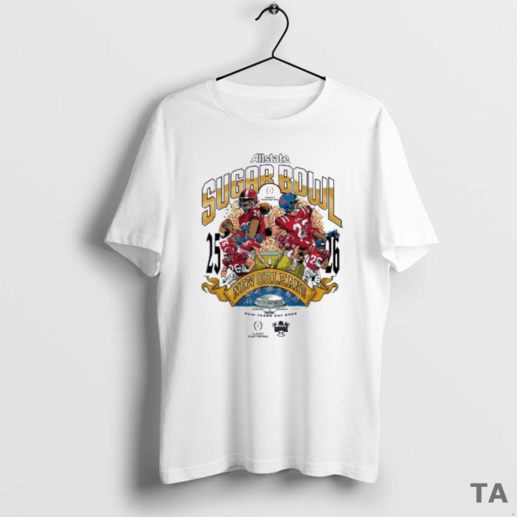 Top Ole Miss Vs Georgia 2026 Allstate Sugar Bowl T-Shirts, Hoodie, Sweatshirt