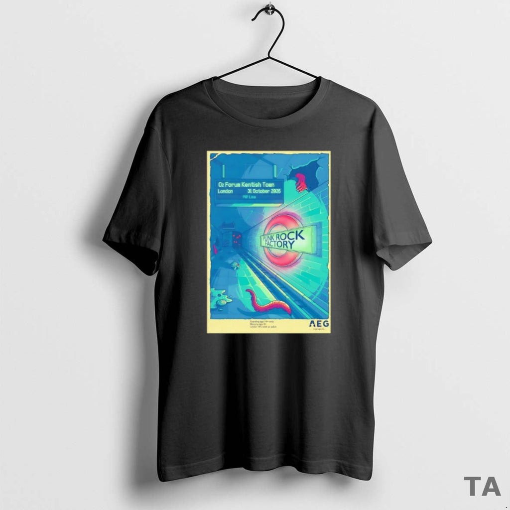 Top Punk Rock Factory Event London Uk Oct 31 2025 T-Shirts, Hoodie, Sweatshirt