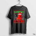 Top Santa Hat Octopus Merry Octomas Ugly T-Shirts, Hoodie, Sweatshirt