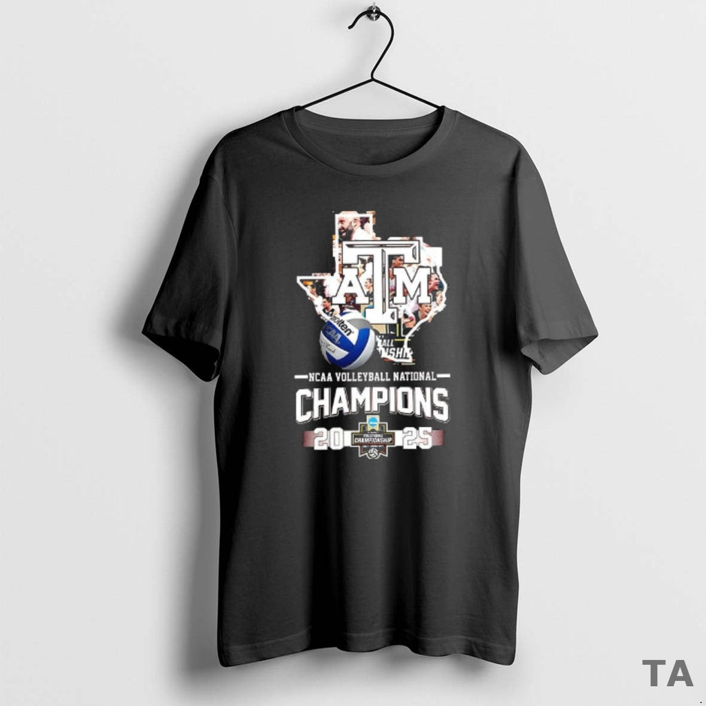 Top Texas Am Aggies Ncaa Volleyball National Champions 2025 T-Shirts, Hoodie, Sweatshirt